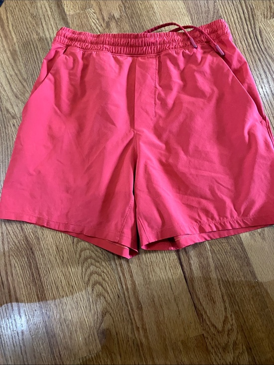 lululemon athletica Other - lululemon athletica Men's Pace 5” Athletic Shorts Red-Orange Sz M No Liner EUC